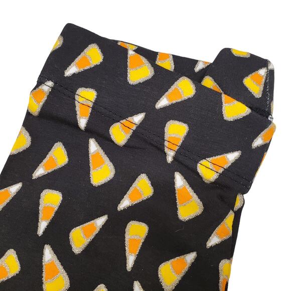 Little Girls Candy Corn Pants Halloween Costume Pants Spooky Night Size 5 - Picture 3 of 8